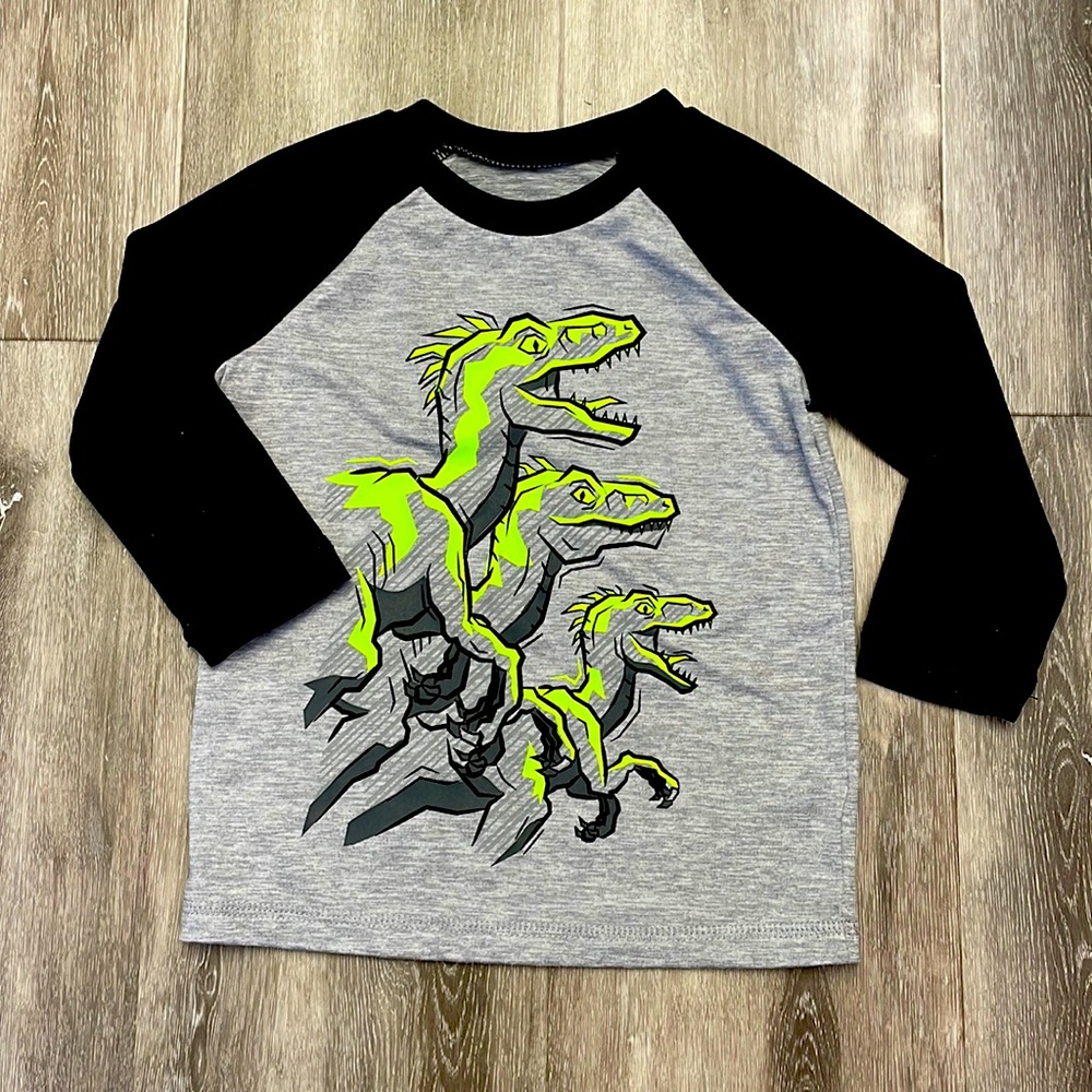 Jumping beans Active Long Sleeve Dinosaur T-Shirt